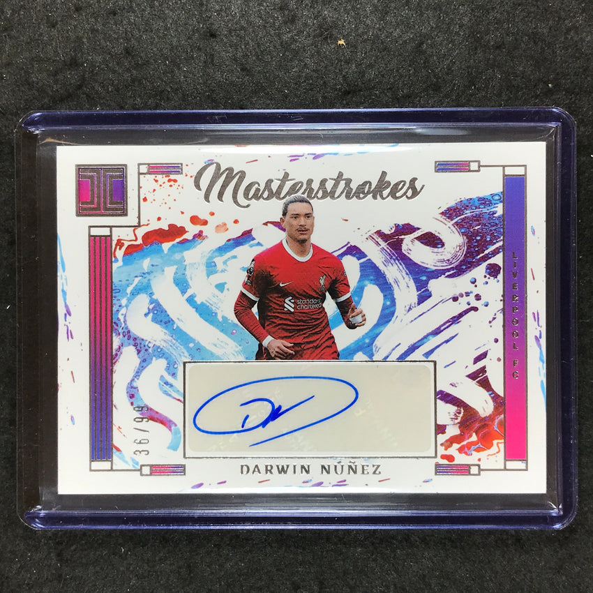 2023-24 Impeccable Soccer DARWIN NUNEZ Masterstrokes Auto 36/99