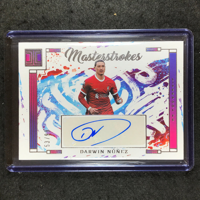 2023-24 Impeccable Soccer DARWIN NUNEZ Masterstrokes Auto 53/99
