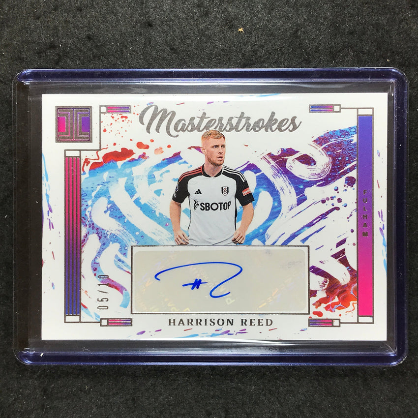 2023-24 Impeccable Soccer HARRISON REED Masterstrokes Auto 5/10