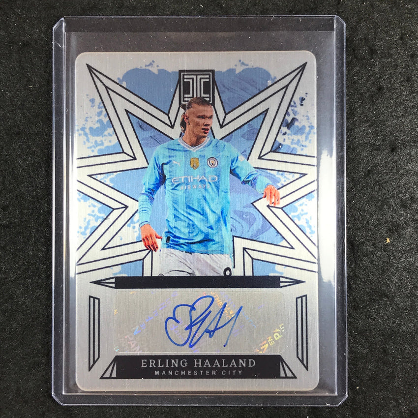 2023-24 Impeccable Soccer ERLING HAALAND Stainless Stars Signatures Auto 22/25