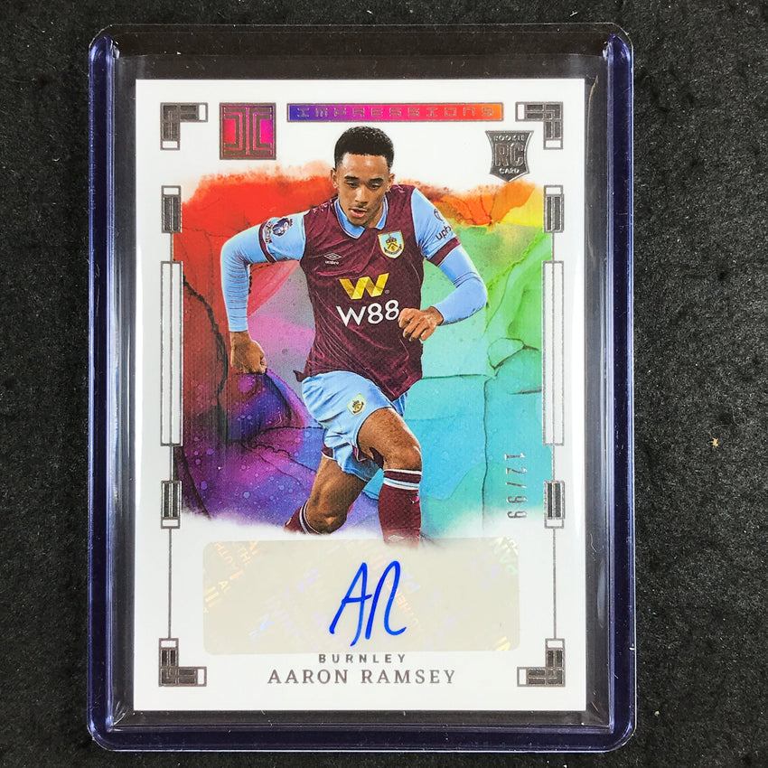 2023-24 Impeccable Soccer AARON RAMSEY Impeccable Impressions Rookie Auto 12/99