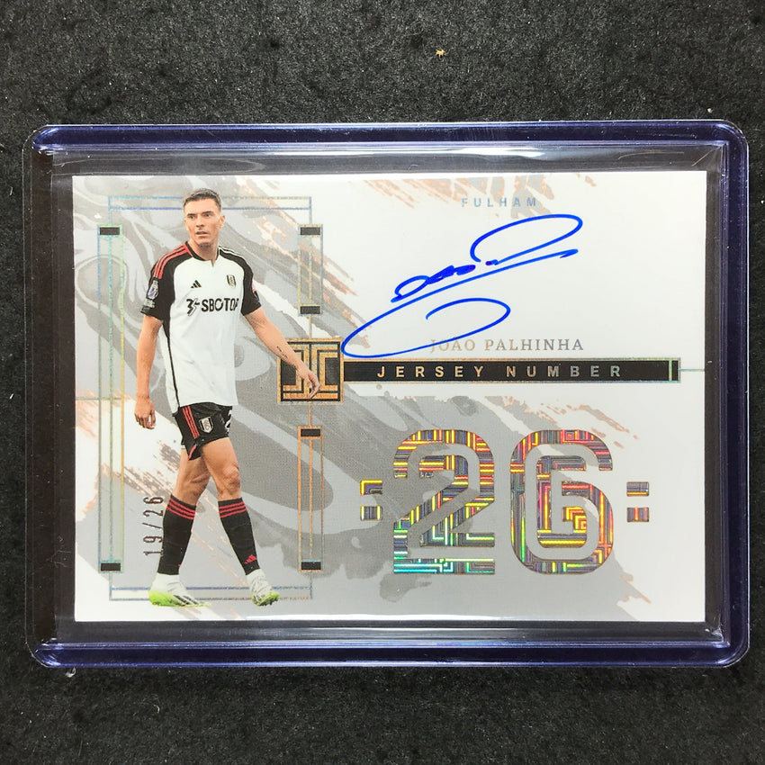 2023-24 Impeccable Soccer JOAO PALHINHA Impeccable Jersey Number Auto 19/26