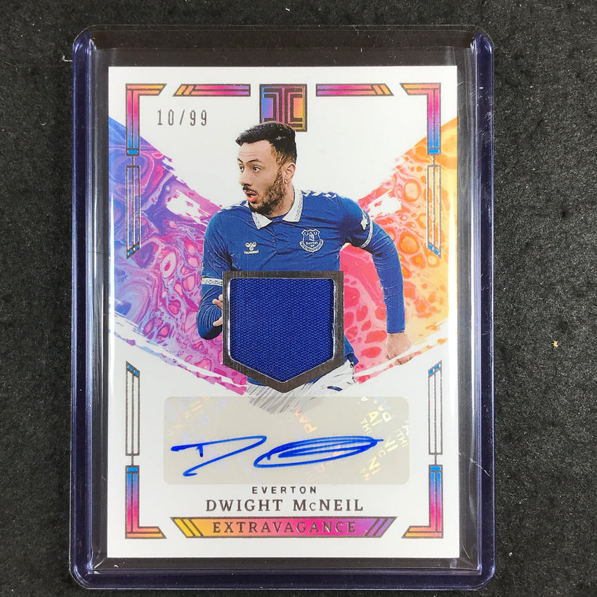 2023-24 Impeccable Soccer DWIGHT MCNEIL Extravagance Materials Jersey Auto 10/99