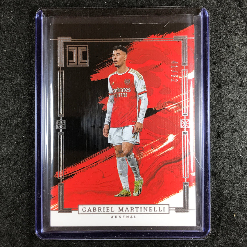 2023-24 Impeccable Soccer GABRIEL MARTINELLI Base 41/62 #114