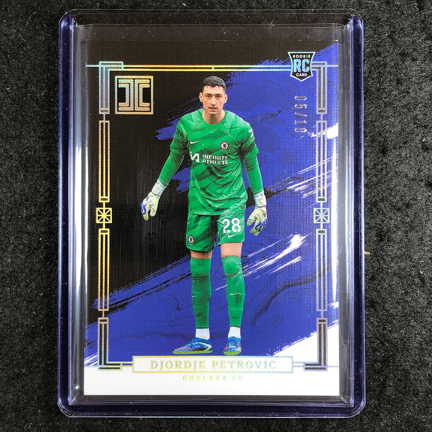 2023-24 Impeccable Soccer DJORDJE PETROVIC Rookie Base Gold 5/10