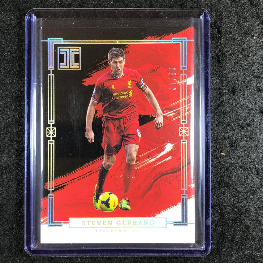 2023-24 Impeccable Soccer STEVEN GERRARD Base Gold 5/10