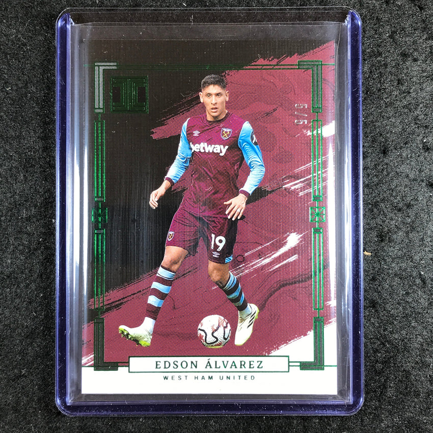 2023-24 Impeccable Soccer EDSON ALVAREZ Base Emerald 5/5