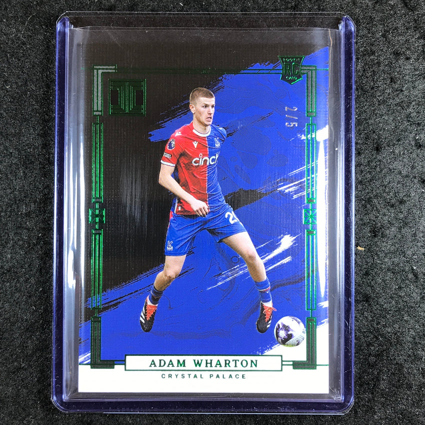 2023-24 Impeccable Soccer ADAM WHARTON Rookie Base Emerald 2/5