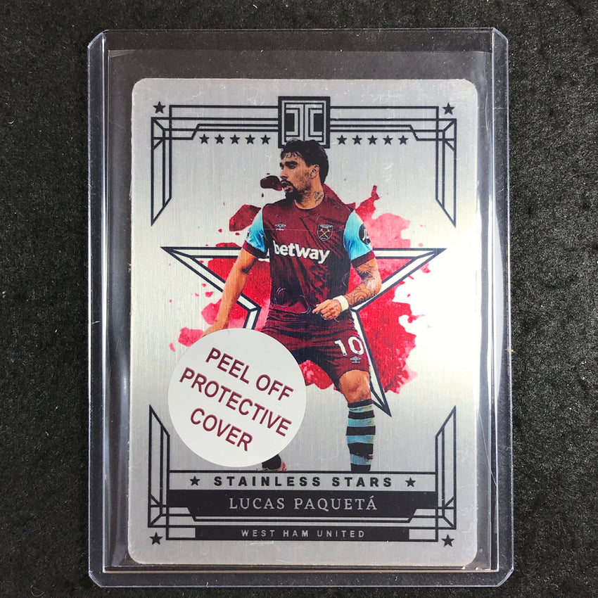 2023-24 Impeccable Soccer LUCAS PAQUETA Stainless Stars 22/74 #34
