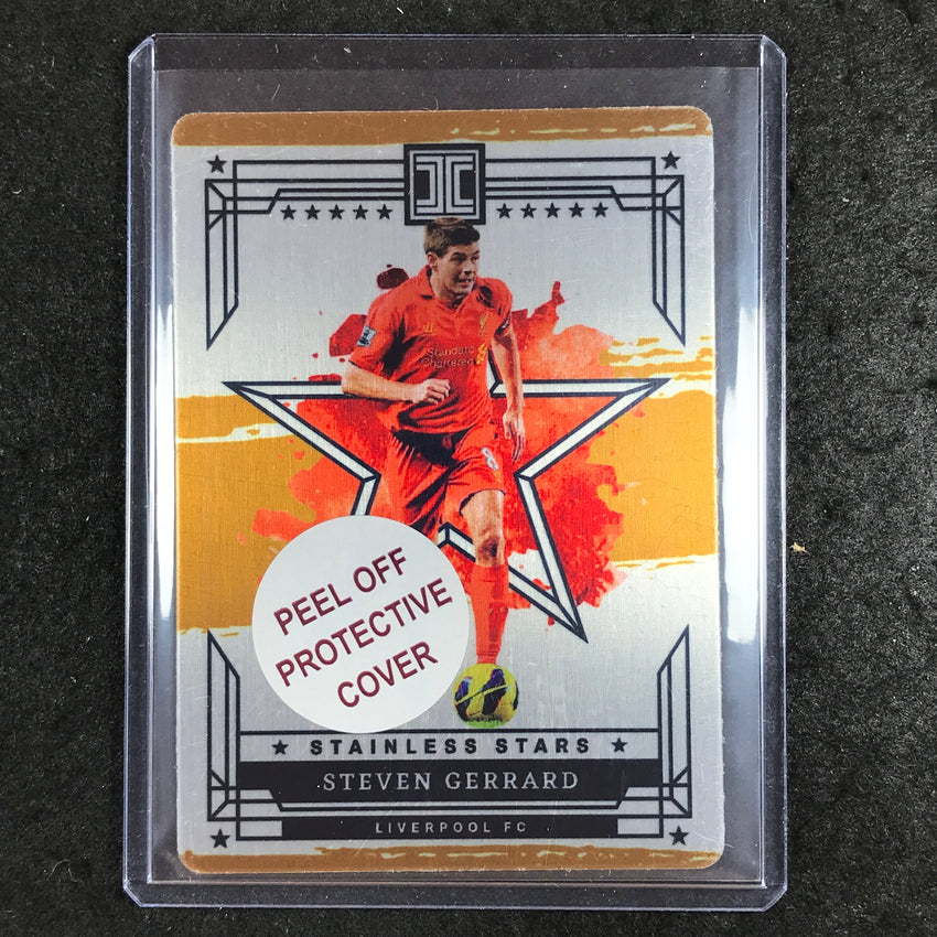 2023-24 Impeccable Soccer STEVEN GERRARD Stainless Stars Gold 1/10 #47