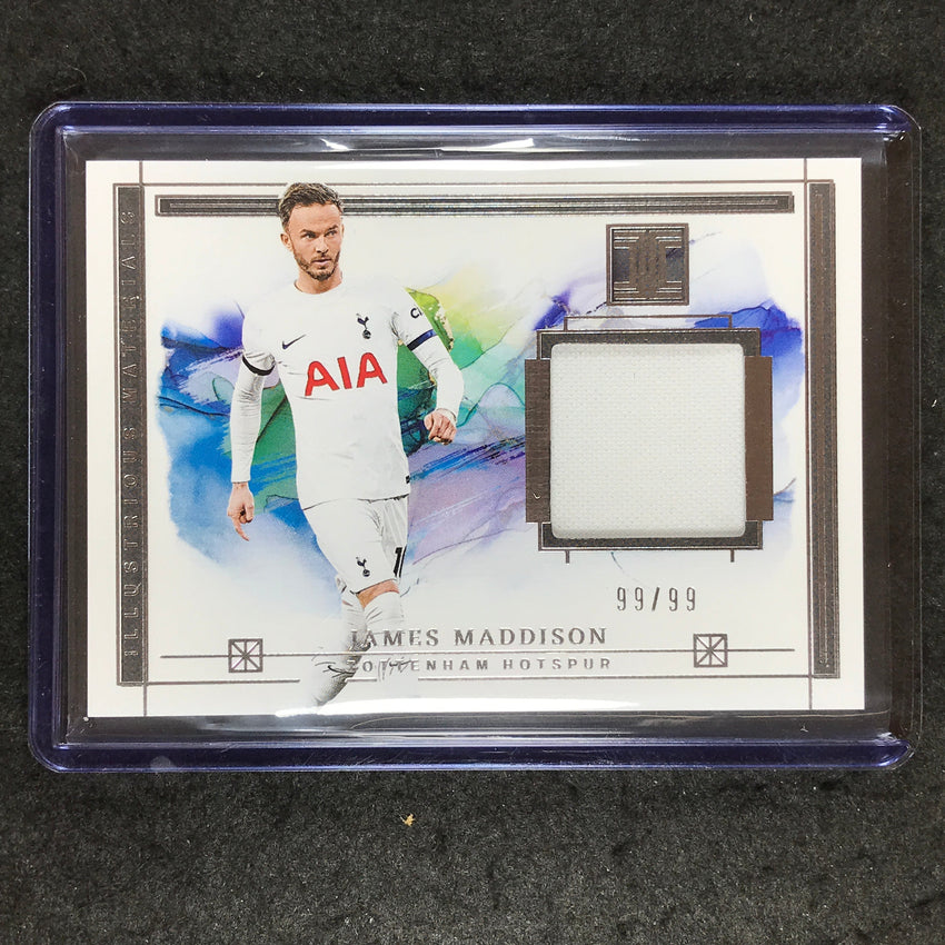 2023-24 Impeccable Soccer JAMES MADDISON Illustrious Materials Jersey 99/99