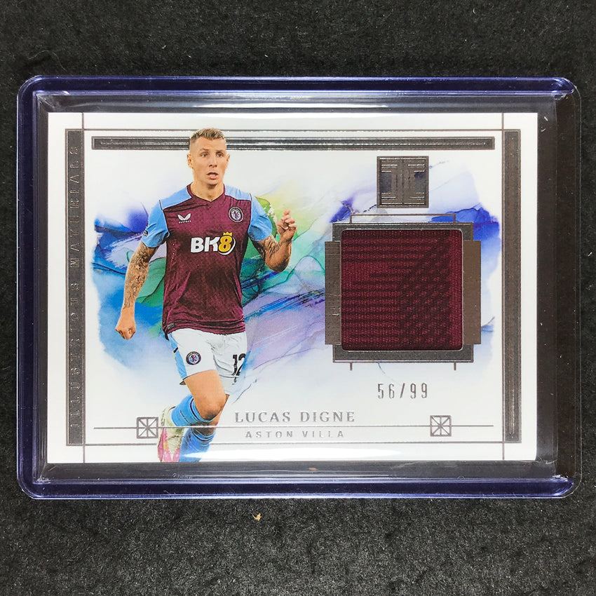 2023-24 Impeccable Soccer LUCAS DIGNE Illustrious Materials Jersey Relic 56/99