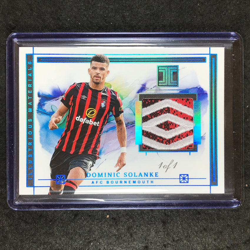 2023-24 Impeccable Soccer DOMINIC SOLANKE Illustrious Materials Patch 1/1