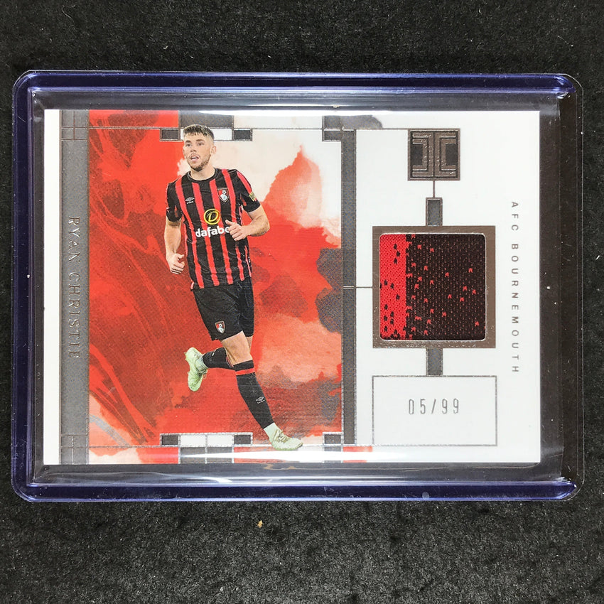 2023-24 Impeccable Soccer RYAN CHRISTIE Impeccable Materials Jersey Relic 5/99