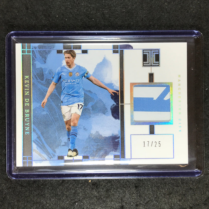2023-24 Impeccable Soccer KEVIN DE BRUYNE Impeccable Materials Patch 17/25