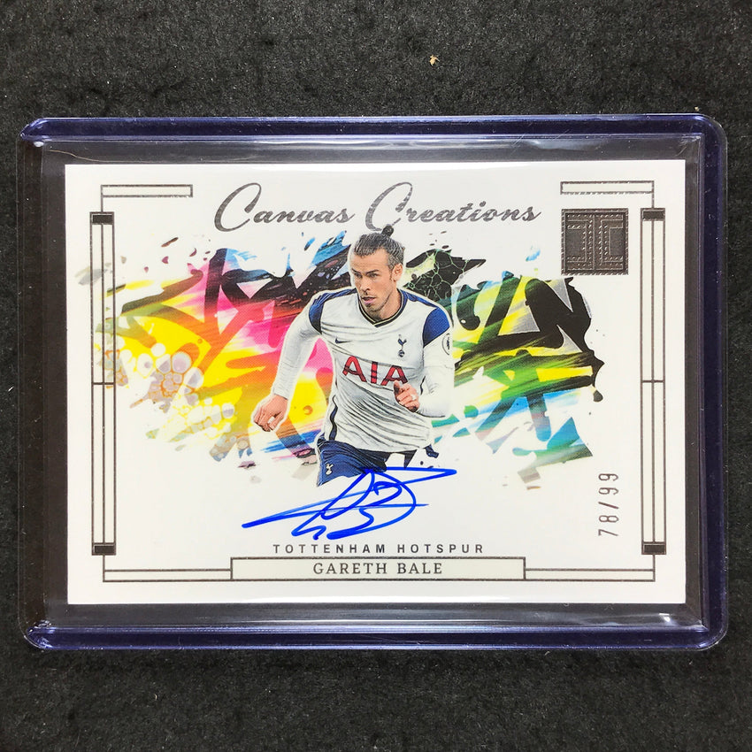 2023-24 Impeccable Soccer GARETH BALE Canvas Creations Auto 78/99