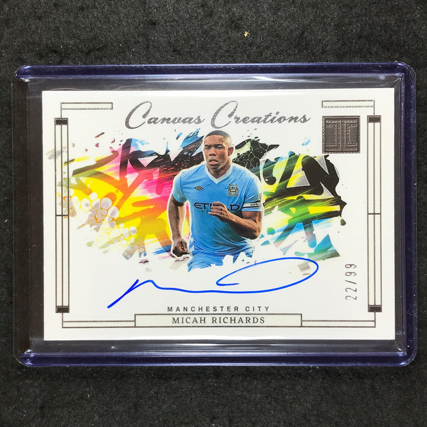 2023-24 Impeccable Soccer MICAH RICHARDS Canvas Creations Auto 22/99