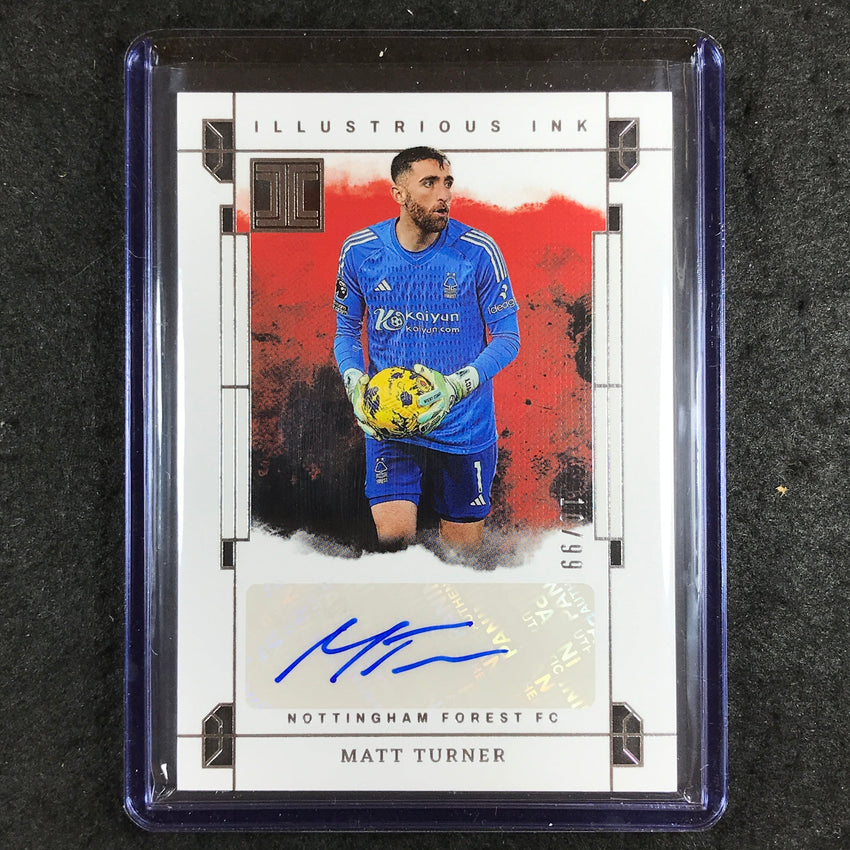 2023-24 Impeccable Soccer MATT TURNER Illustrious Ink Auto 10/99
