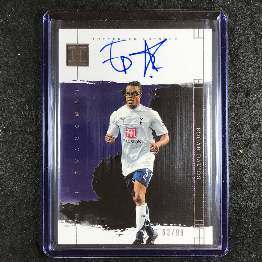 2023-24 Impeccable Soccer EDGAR DAVIDS Immortal Ink Auto 63/99