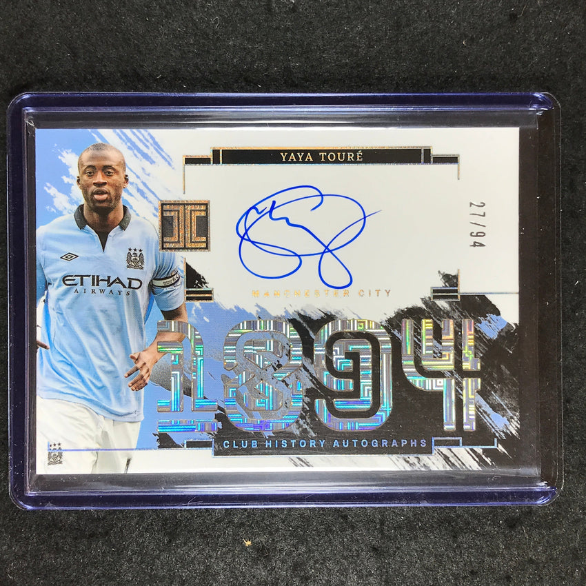 2023-24 Impeccable Soccer YAYA TOURE Club History Auto 27/94