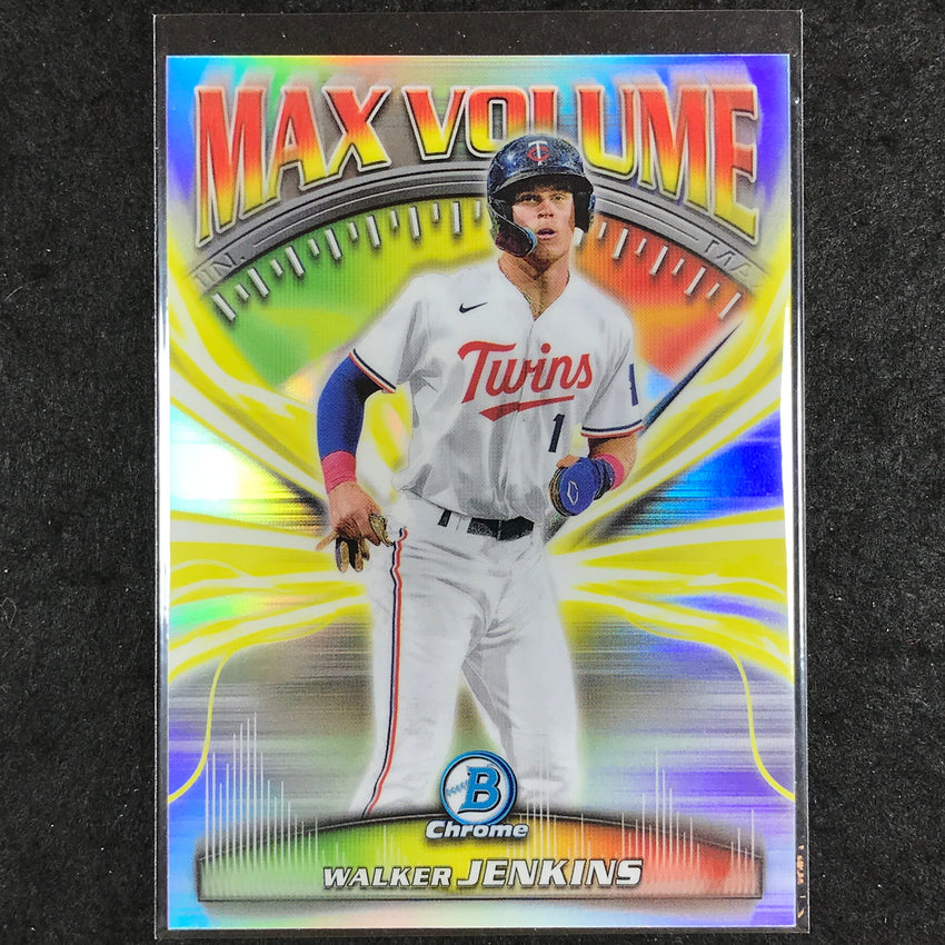 2025 Bowman Chrome WALKER JENKINS Max Volume #4