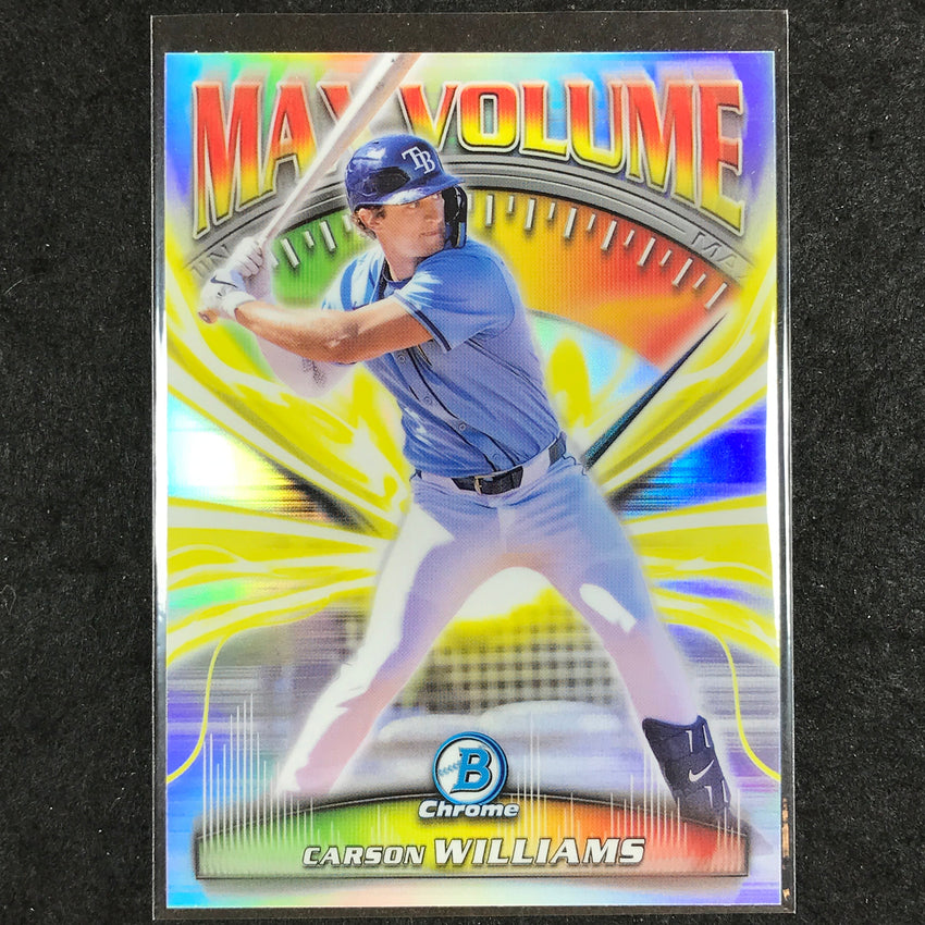 2025 Bowman Chrome CARSON WILLIAMS Max Volume #5