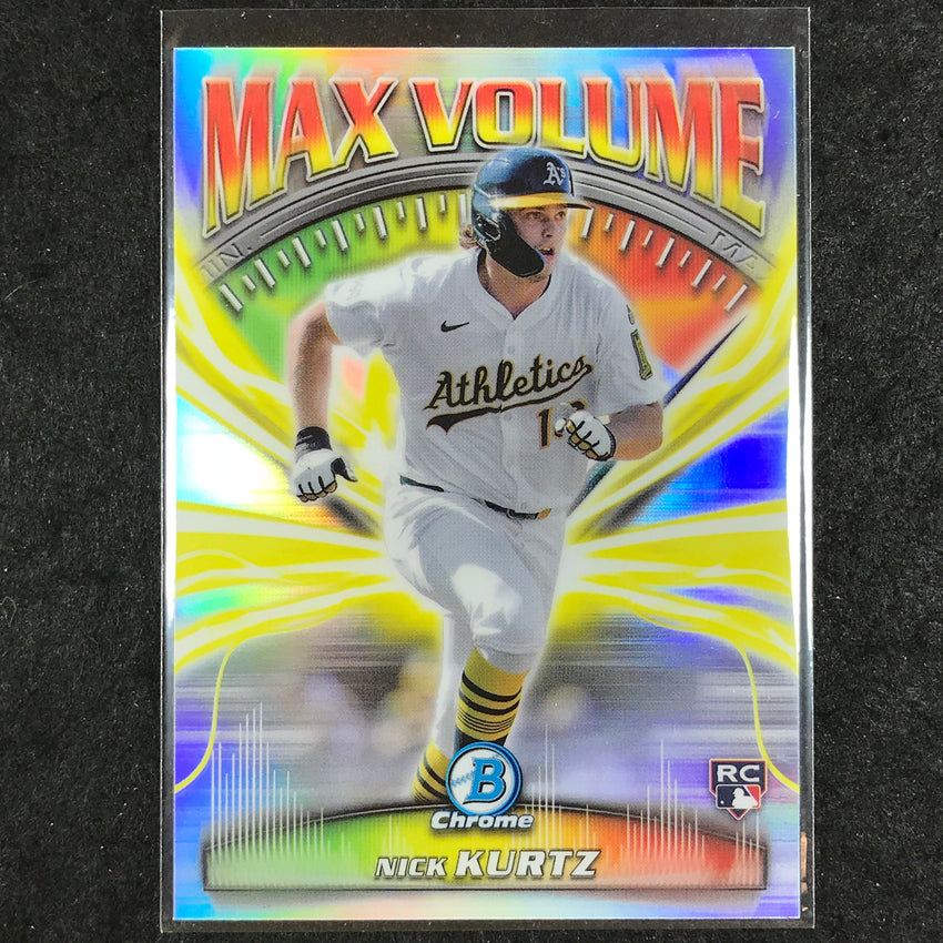 2025 Bowman Chrome NICK KURTZ Max Volume Rookie #11