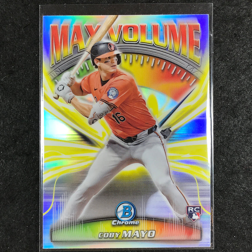 2025 Bowman Chrome COBY MAYO Max Volume Rookie #13