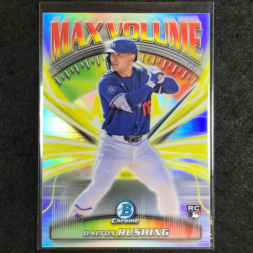 2025 Bowman Chrome DALTON RUSHING Max Volume Rookie #14