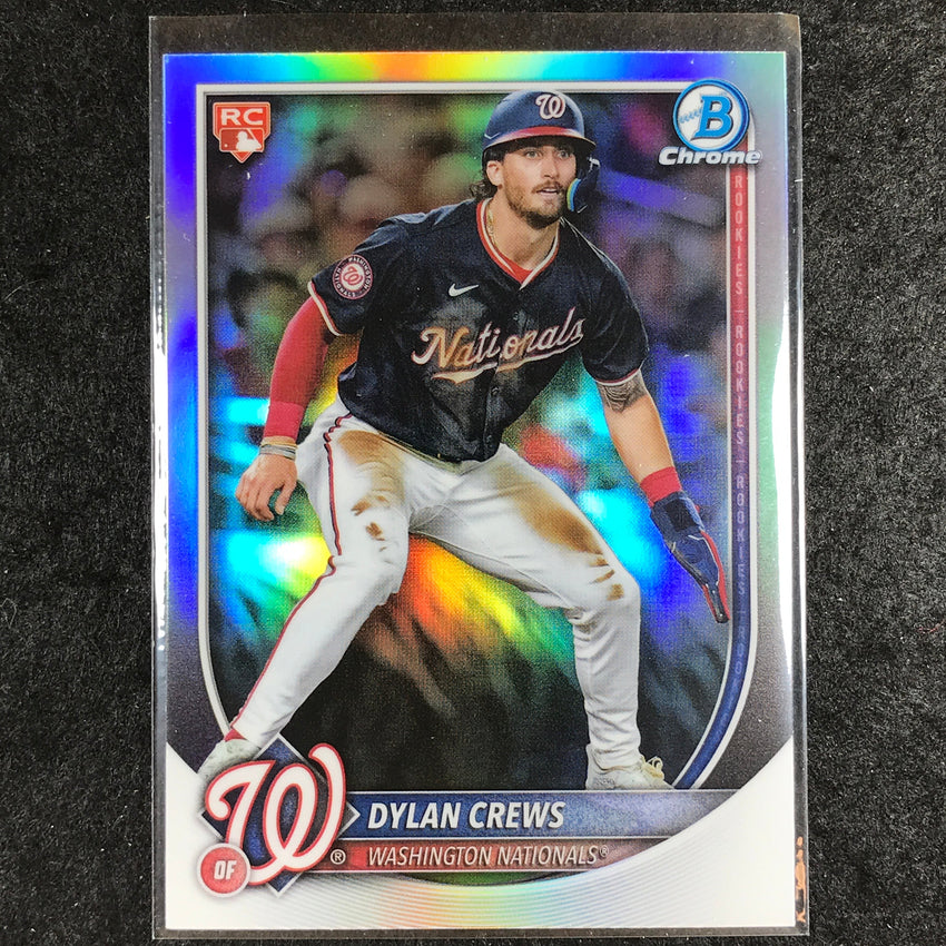 2025 Bowman Chrome DYLAN CREWS Rookie Red Variation Refractor #3