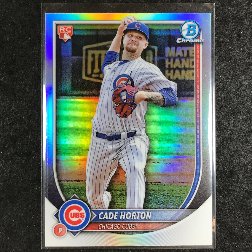2025 Bowman Chrome CADE HORTON Rookie Red Variation Refractor #10