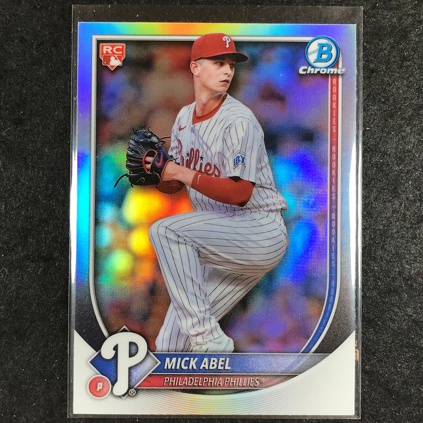 2025 Bowman Chrome MICK ABEL Rookie Red Variation Refractor #11