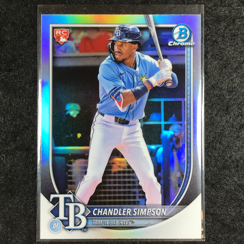 2025 Bowman Chrome CHANDLER SIMPSON Rookie Red Variation Refractor #18