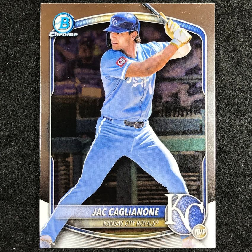 2025 Bowman Chrome JAC CAGLIANONE Prospects 1st Bowman Base #154