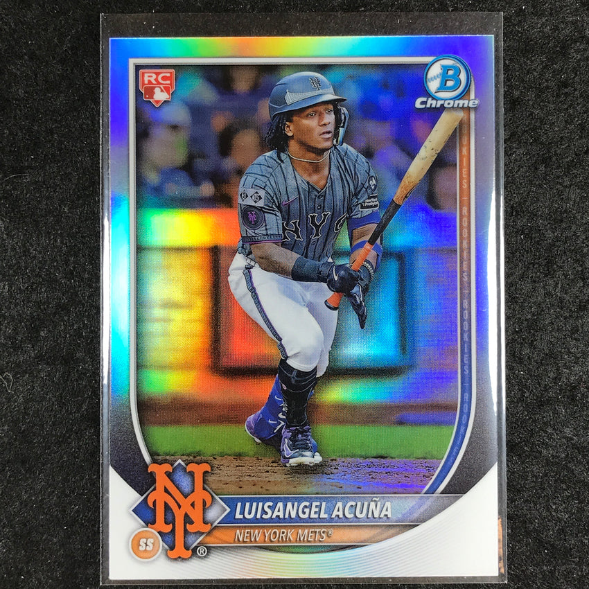 2025 Bowman Chrome LUISANGEL ACUNA Rookie Red Variation Refractor #32