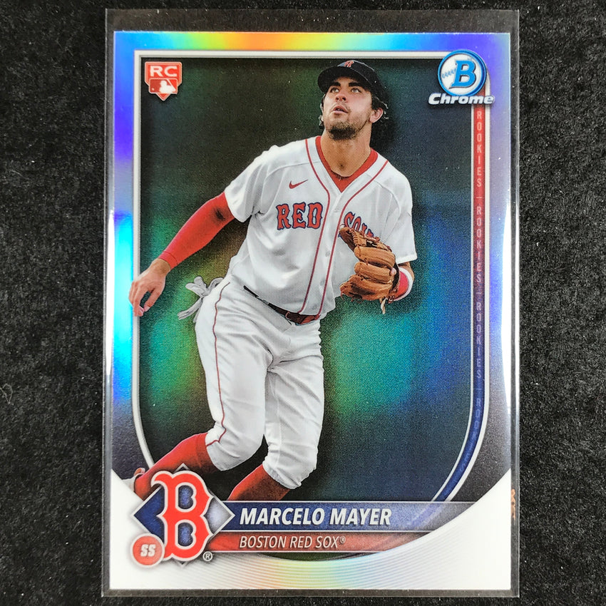 2025 Bowman Chrome MARCELO MAYER Rookie Red Variation Refractor #39