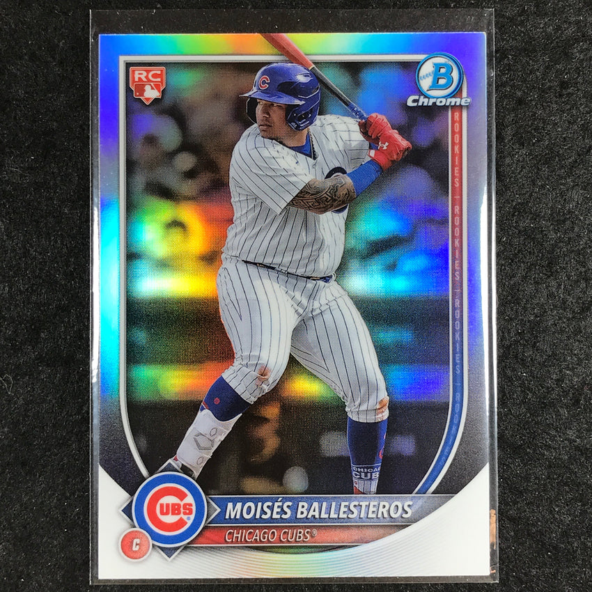 2025 Bowman Chrome MOISES BALLESTEROS Rookie Red Variation Refractor #42
