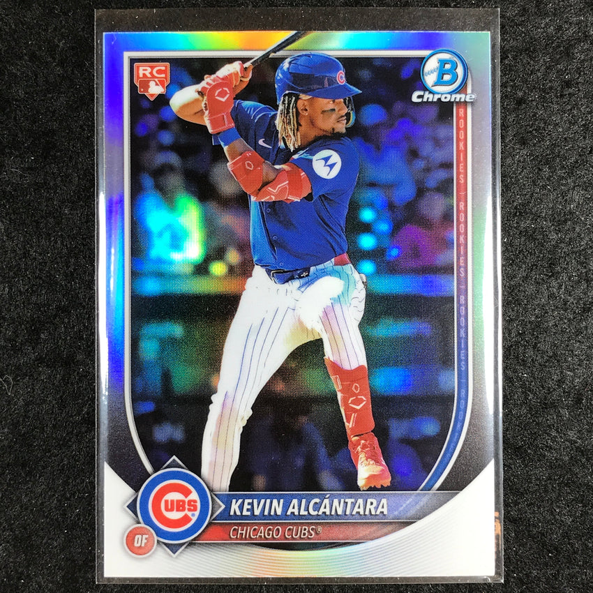 2025 Bowman Chrome KEVIN ALCANTARA Rookie Red Variation Refractor #44