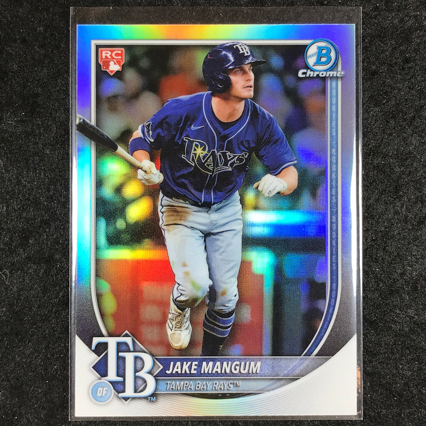 2025 Bowman Chrome JAKE MANGUM Rookie Red Variation Refractor #50