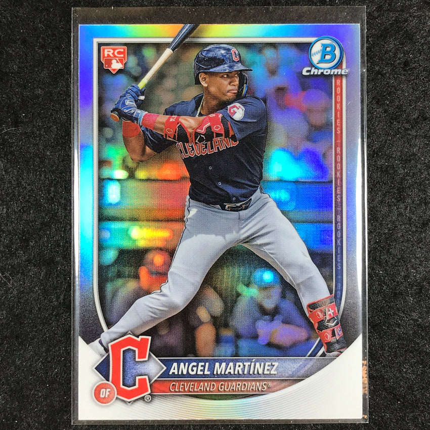 2025 Bowman Chrome ANGEL MARTINEZ Rookie Red Variation Refractor #68