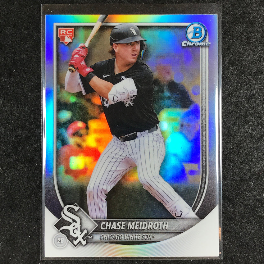 2025 Bowman Chrome CHASE MEIDROTH Rookie Red Variation Refractor #71