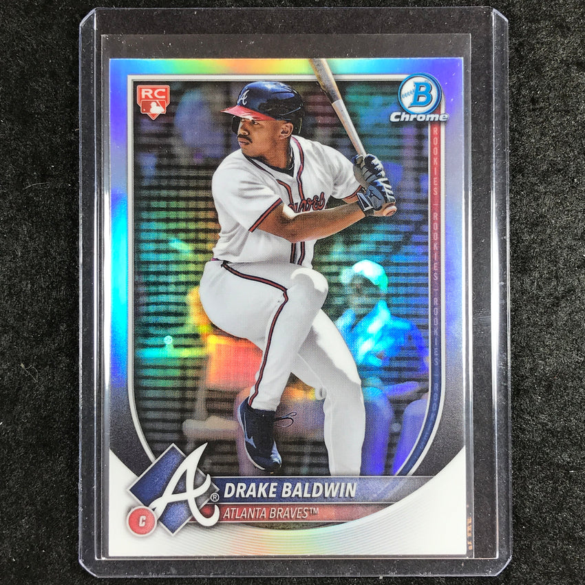 2025 Bowman Chrome DRAKE BALDWIN Rookie Red Variation Refractor #75