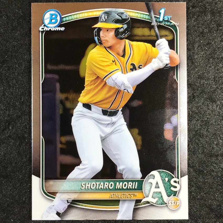 2025 Bowman Chrome SHOTARO MORII Prospects 1st Bowman Base #170