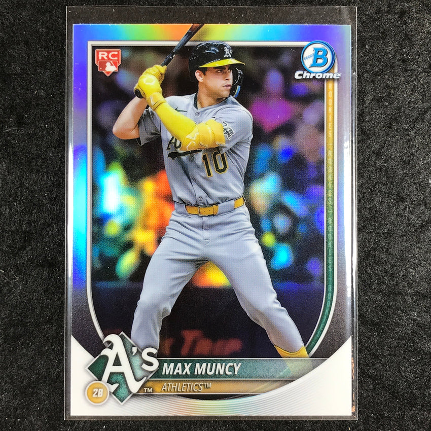 2025 Bowman Chrome MAX MUNCY Rookie Red Variation Refractor #90