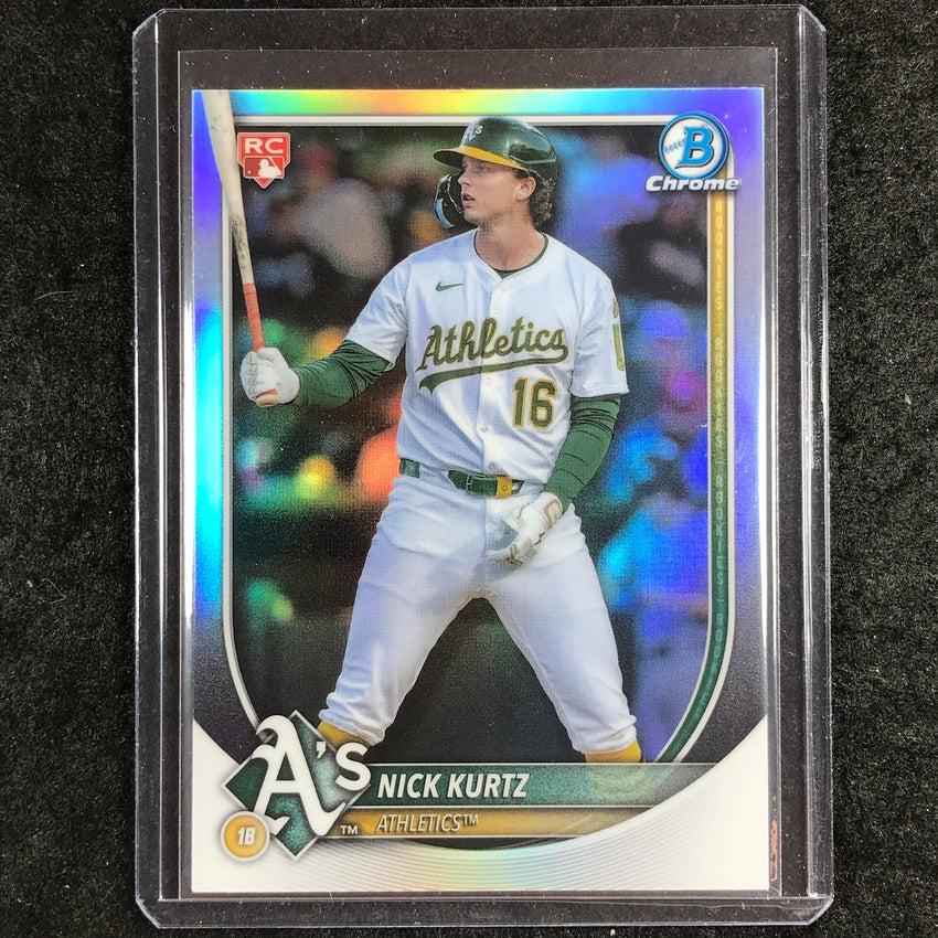 2025 Bowman Chrome NICK KURTZ Rookie Red Variation Refractor #93