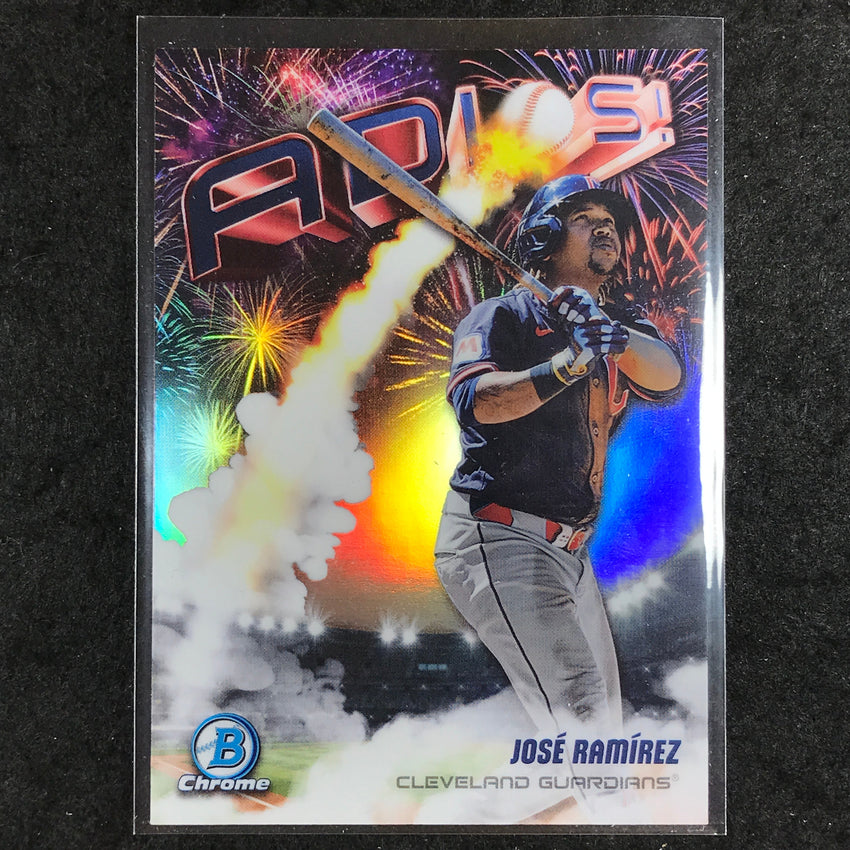 2025 Bowman Chrome JOSE RAMIREZ Adios #1