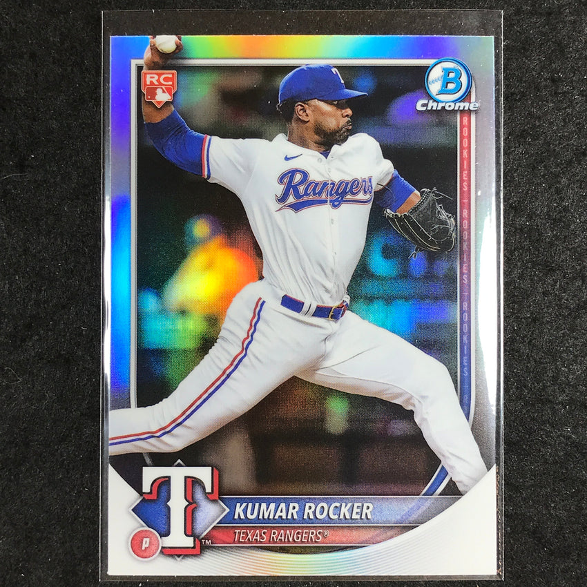 2025 Bowman Chrome KUMAR ROCKER Rookie Red Variation Refractor #98