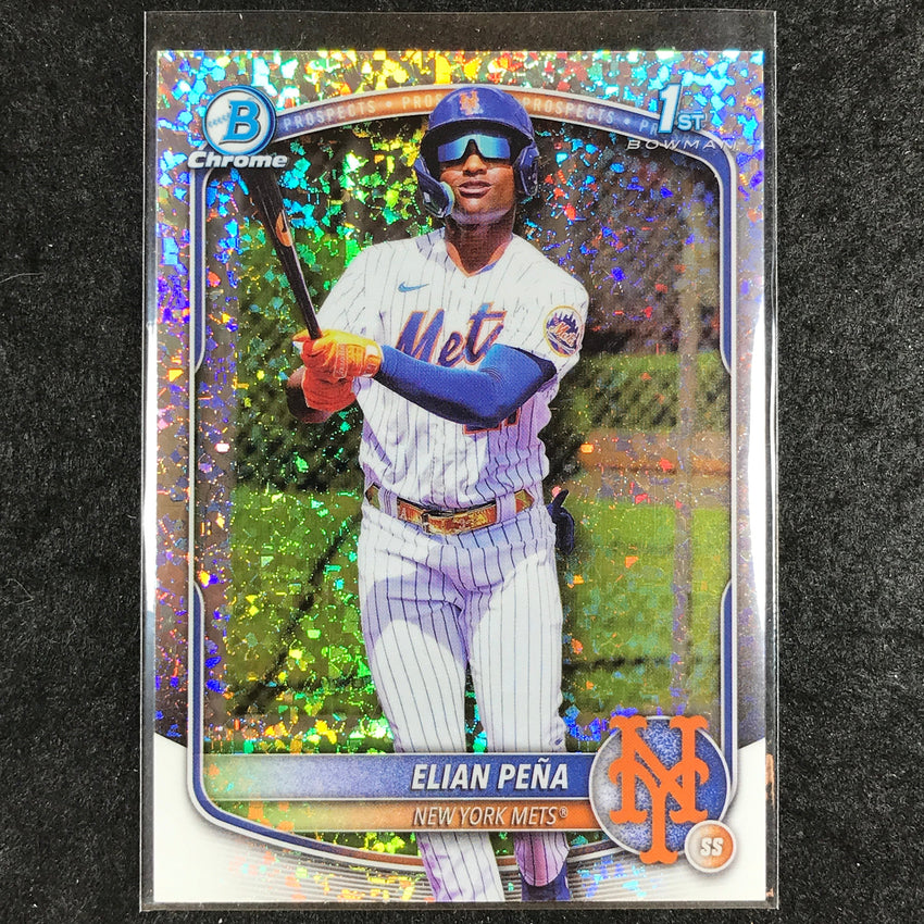 2025 Bowman Chrome ELIAN PENA Prospect 1st Bowman Mini-Diamond #155