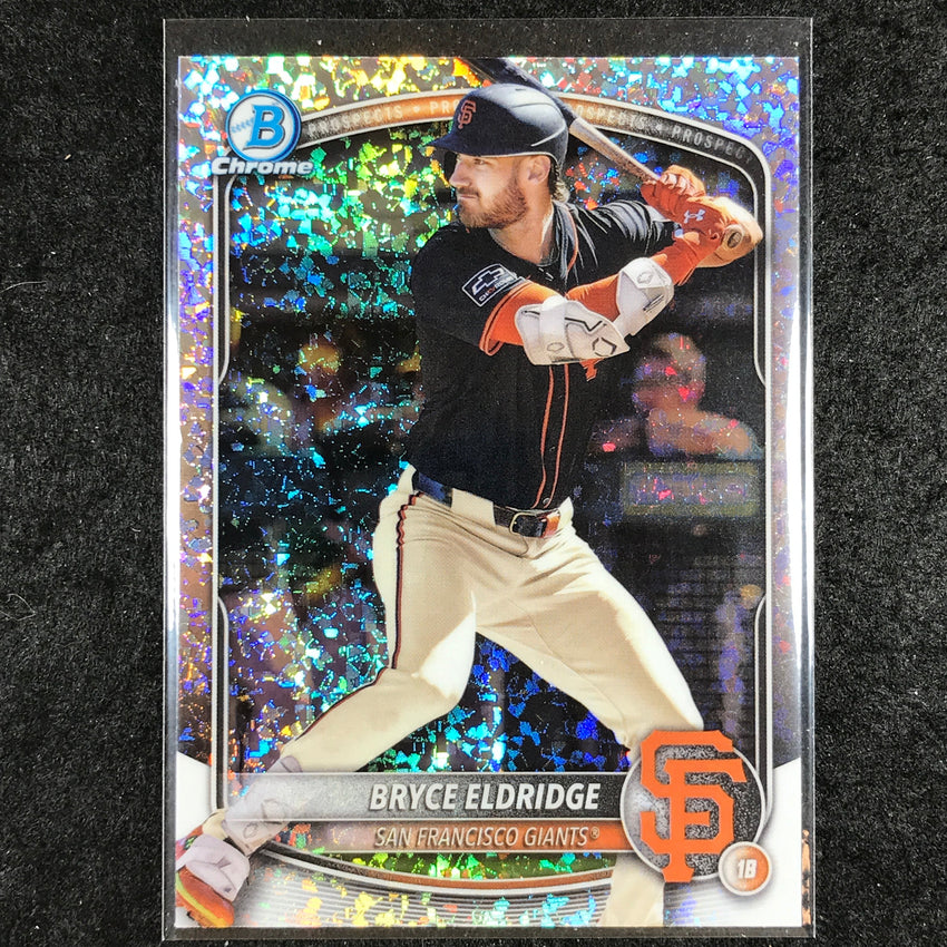 2025 Bowman Chrome BRYCE ELDRIDGE Prospect Mini-Diamond #180