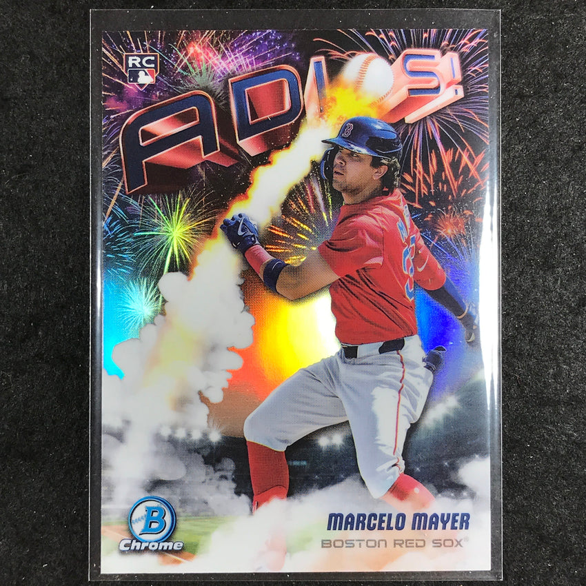 2025 Bowman Chrome MARCELO MAYER Adios Rookie #2